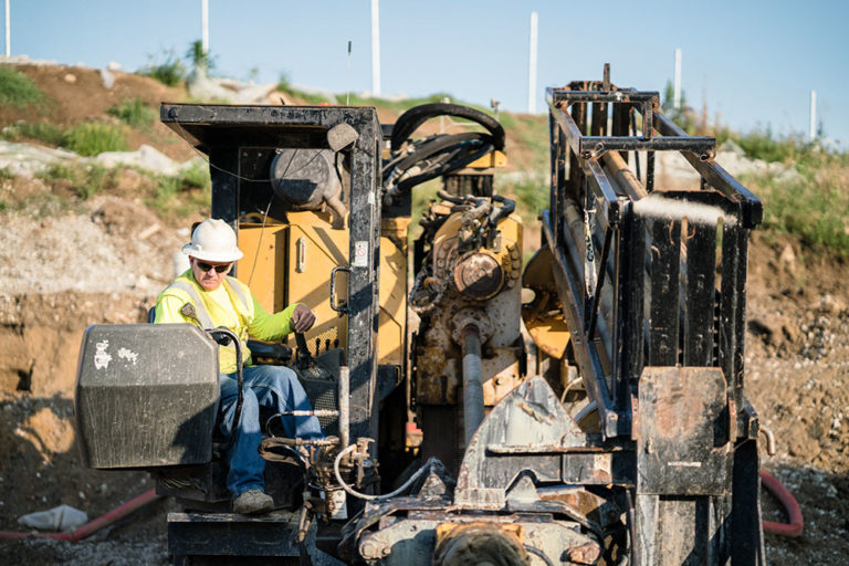 Midwest Mole Employees in Action