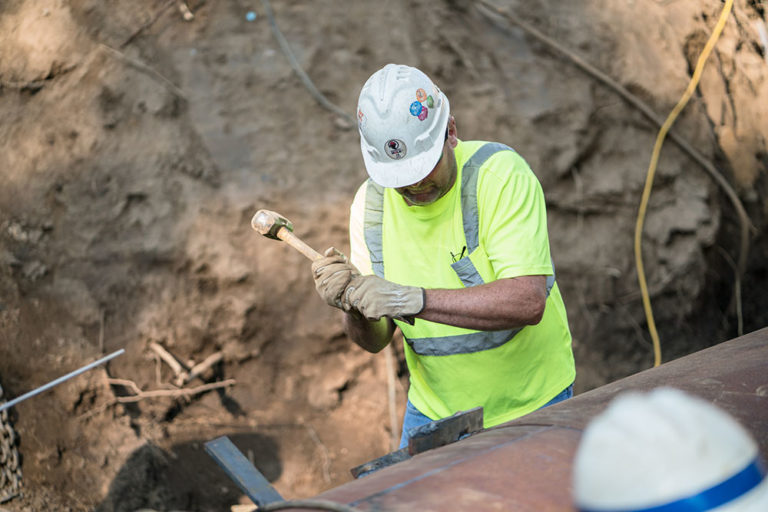 Midwest Mole Employees in Action