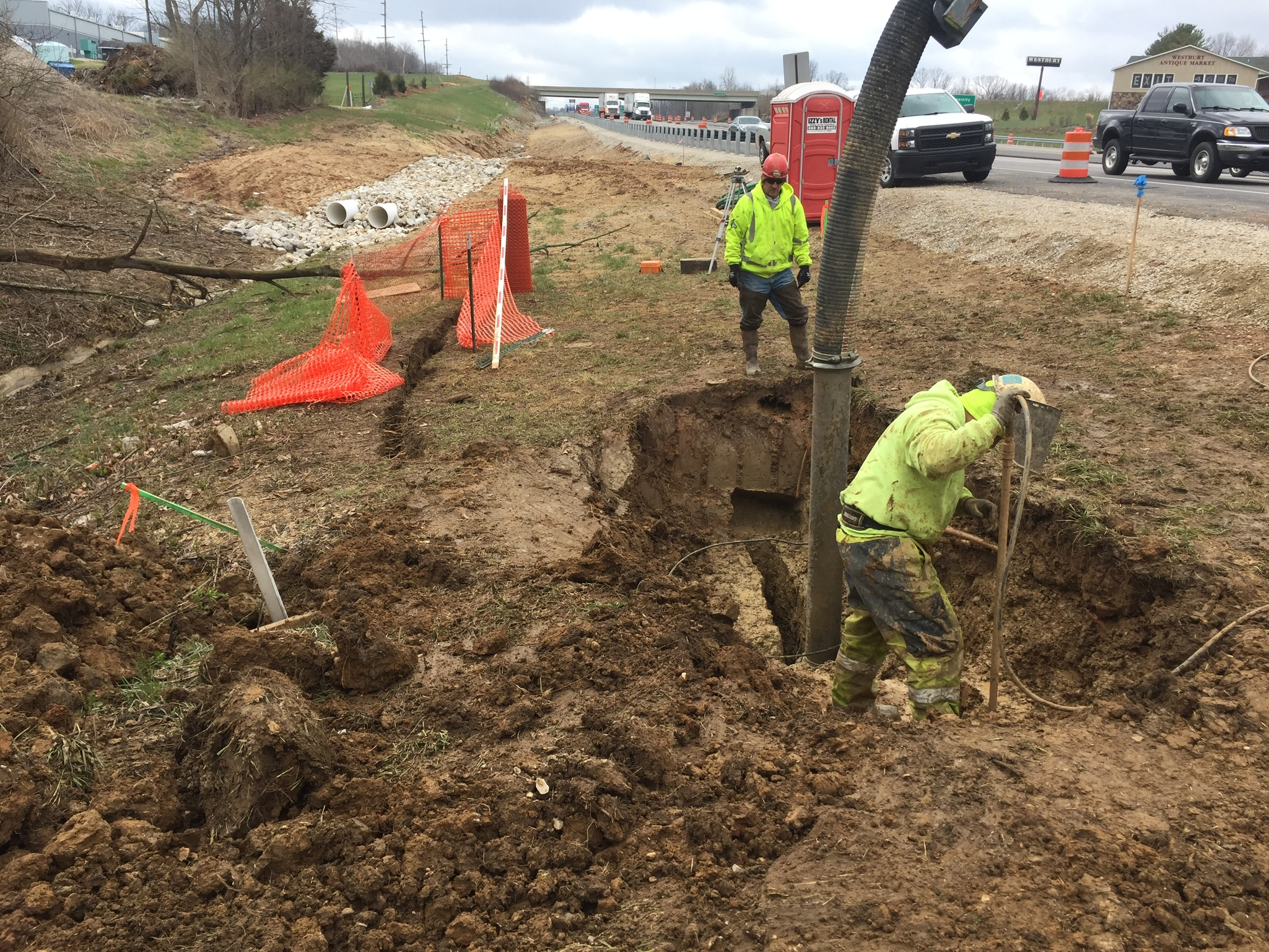 Midwest Mole employees in action